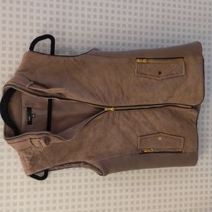 Fate Suede Quilted Vest